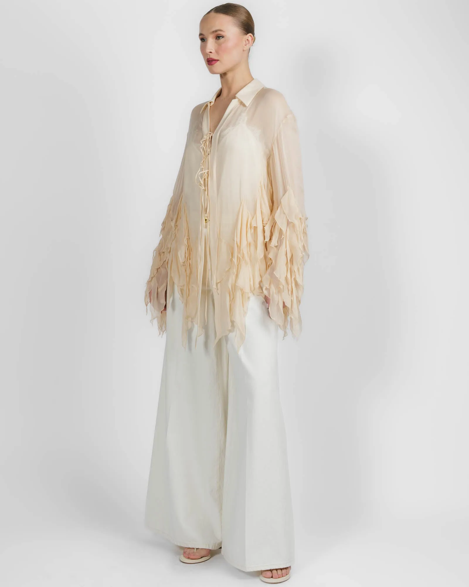 Georg Ruffle Top sold by TNT Fashion product image thumbnail 4