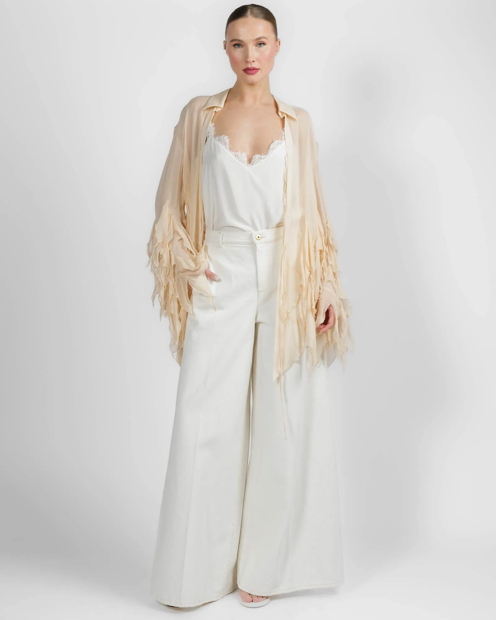 Georg Ruffle Top sold by TNT Fashion product image thumbnail 2