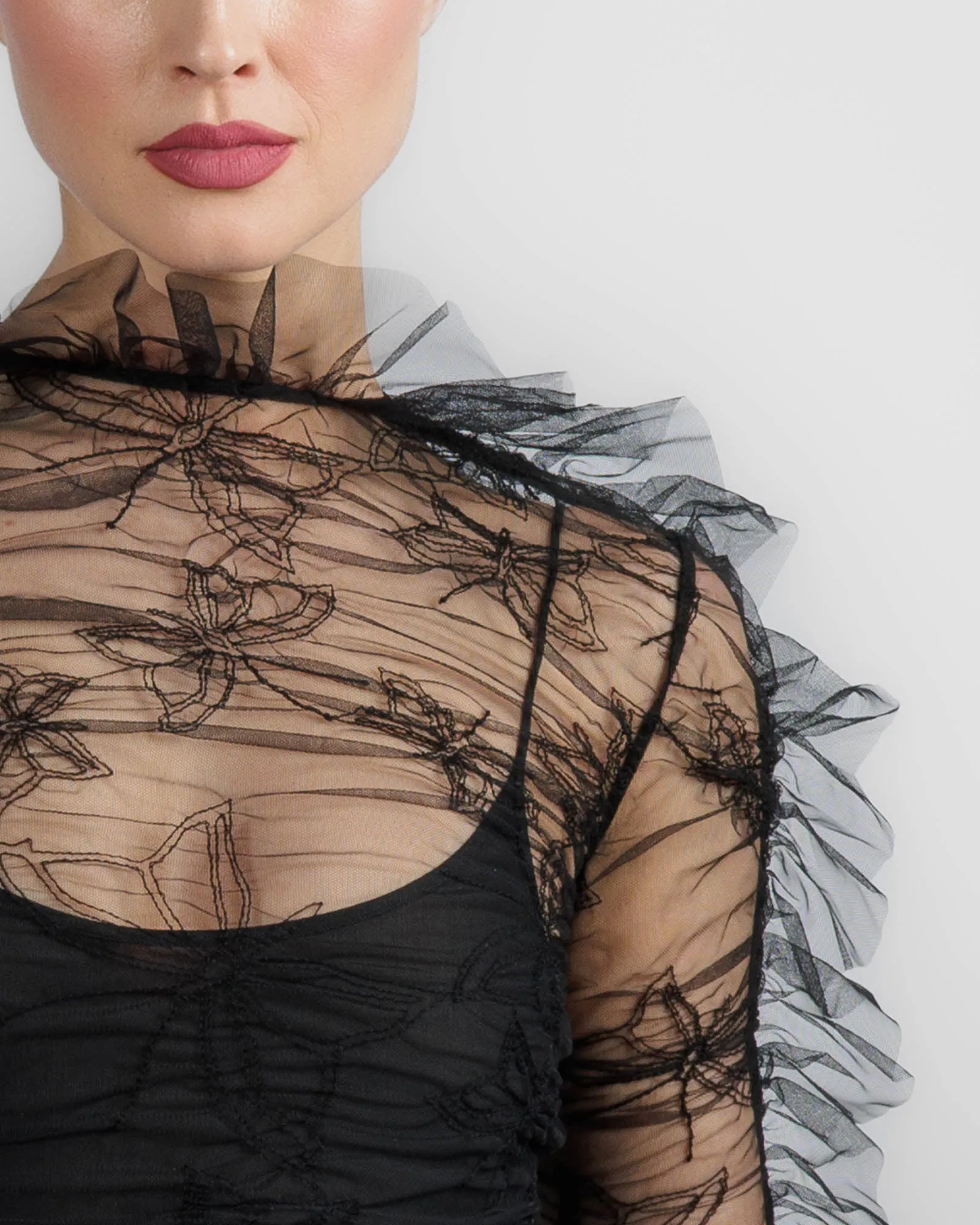 Embroidered Net Top sold by TNT Fashion product image thumbnail 5