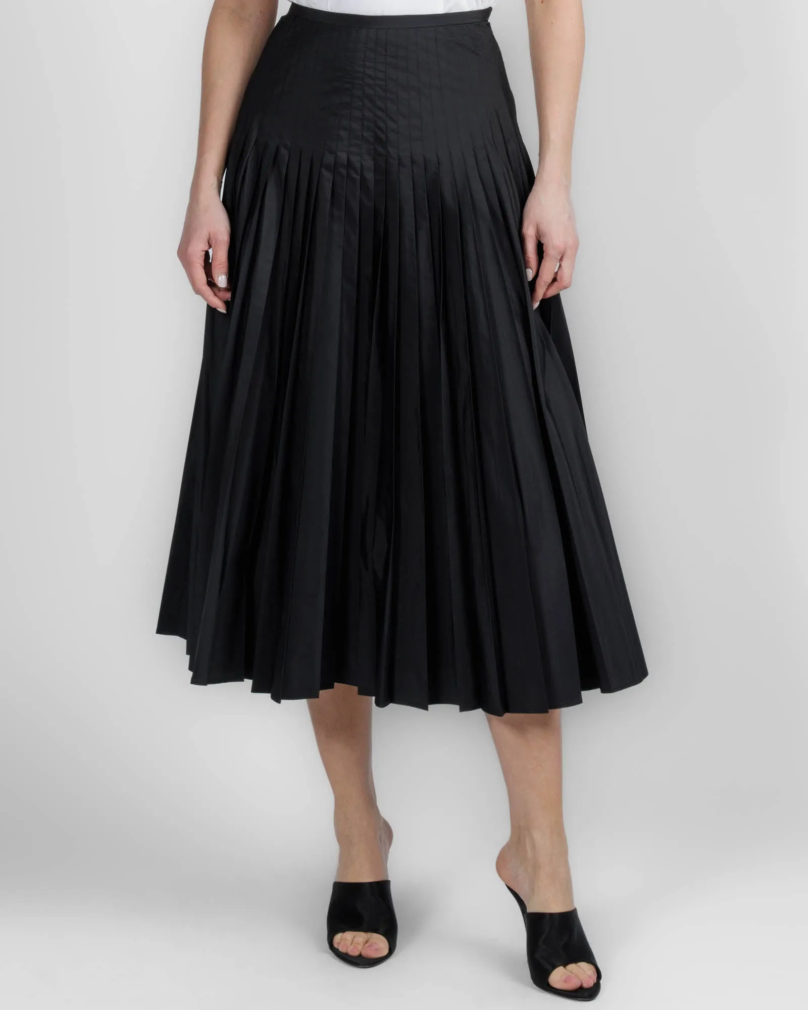 Technical Plisse Skirt sold by TNT Fashion