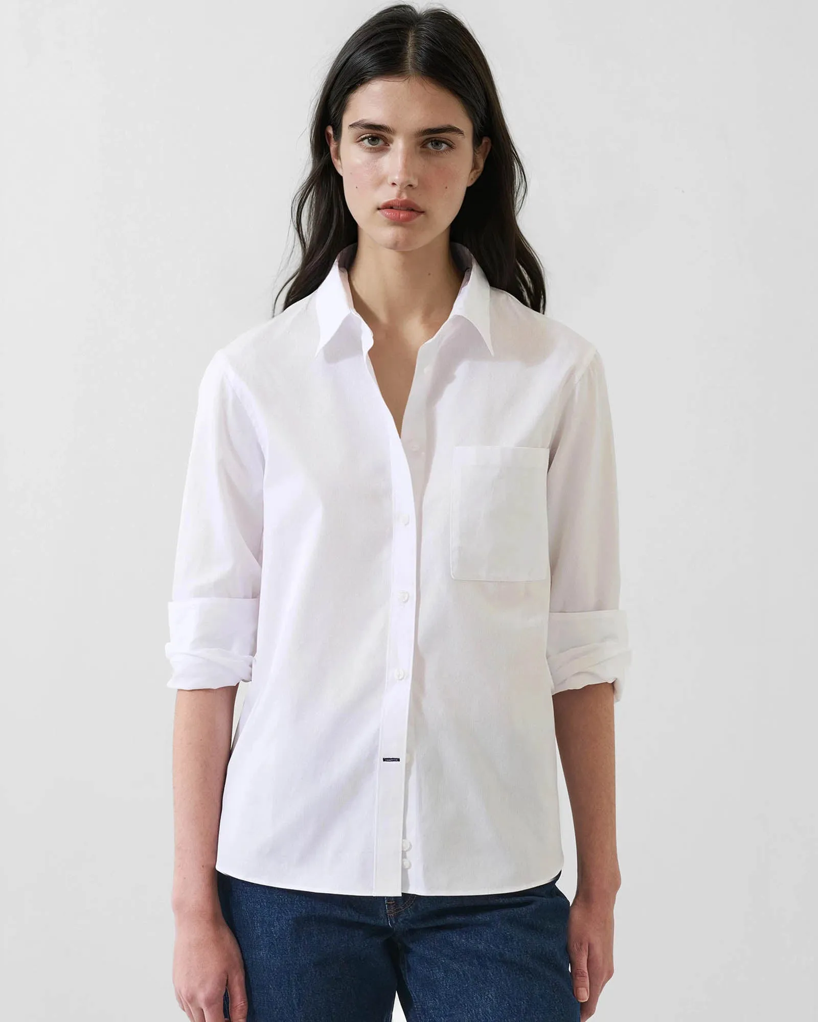 Cotton Boyfriend Pocket Shirt sold by TNT Fashion
