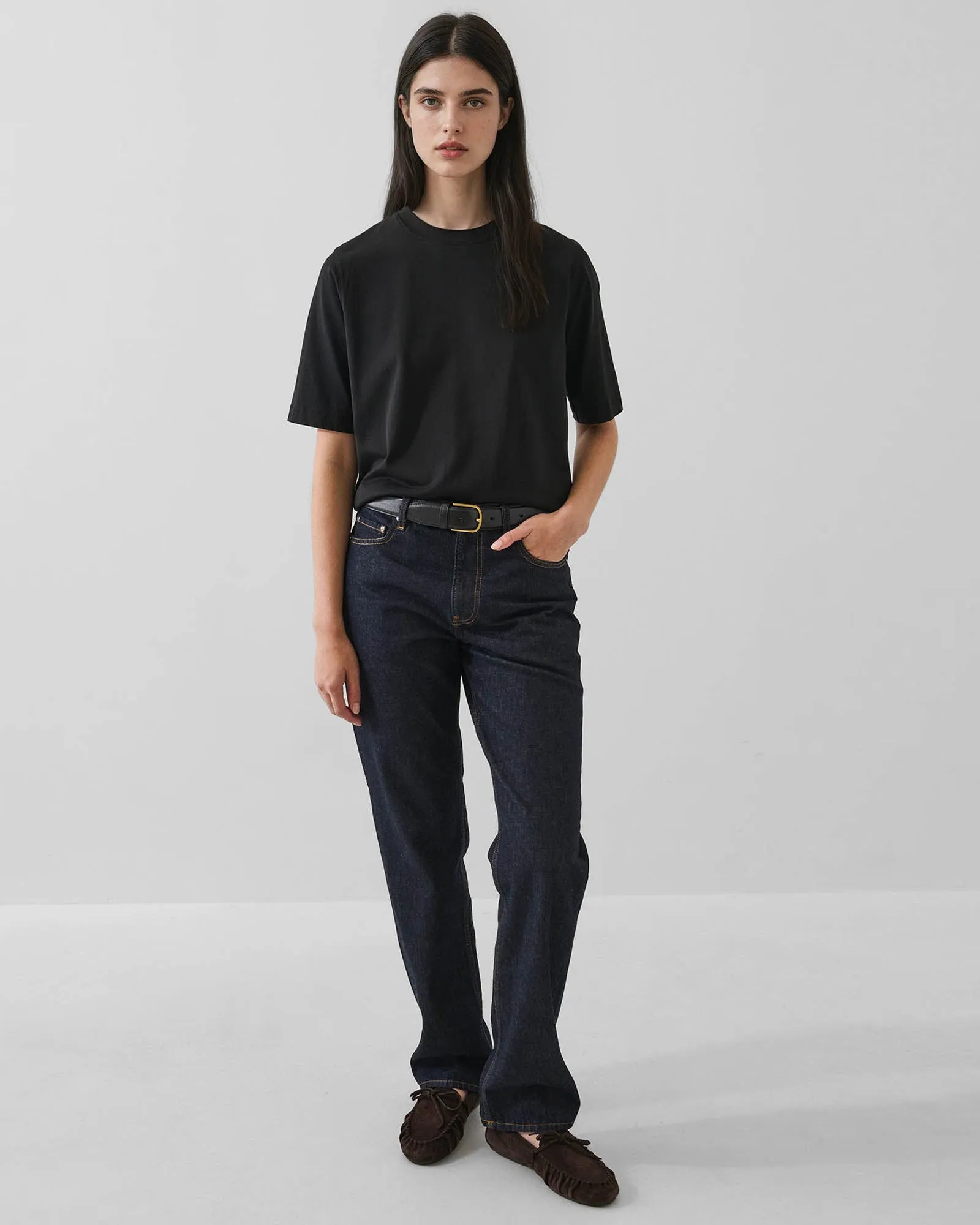 Organic Pima Cotton Relaxed Crew sold by TNT Fashion product image thumbnail 2