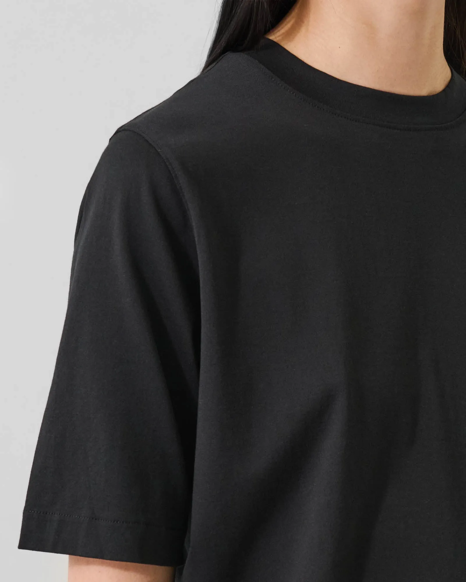 Organic Pima Cotton Relaxed Crew sold by TNT Fashion product image thumbnail 3