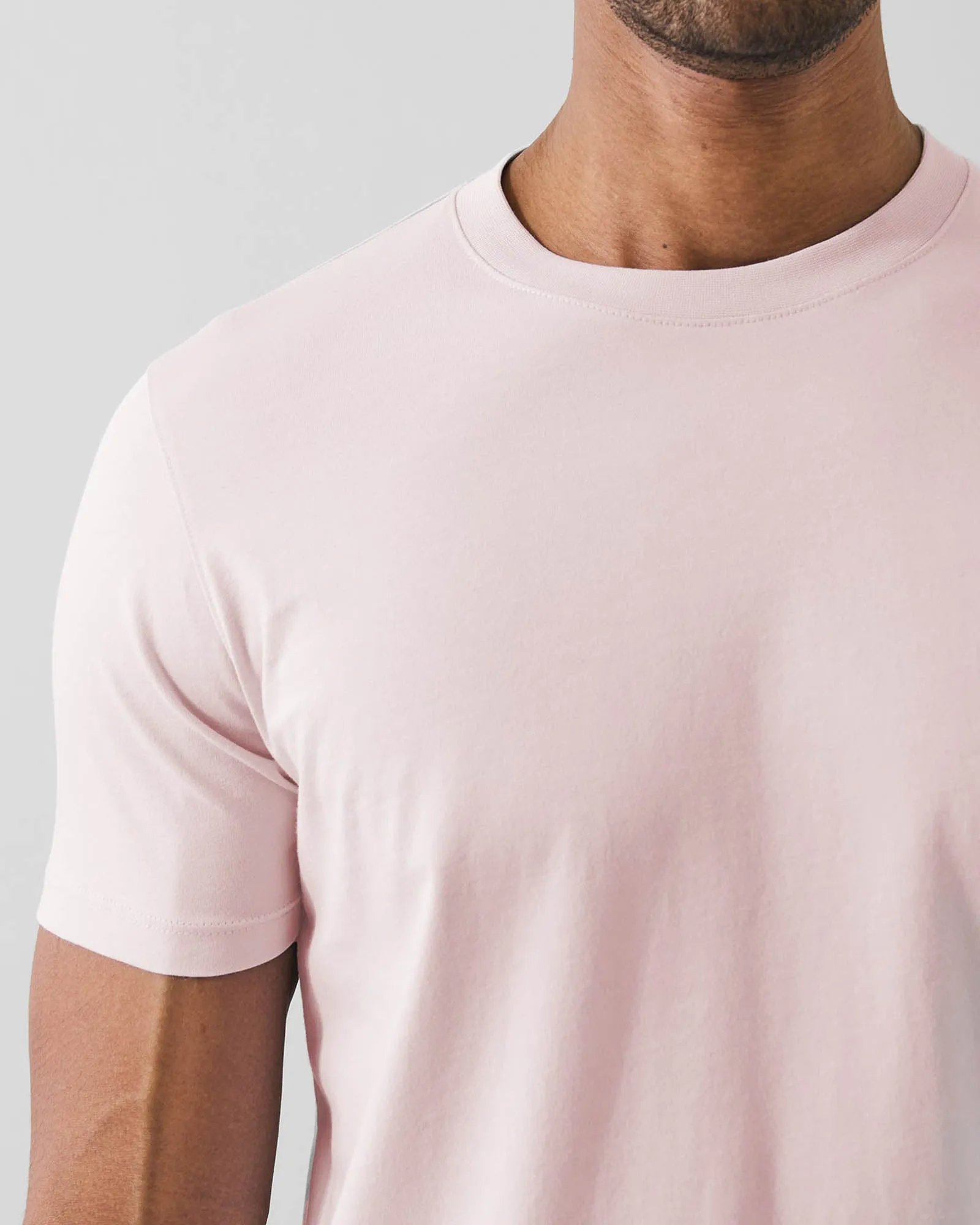 Organic Pima Cotton High Neck T-Shirt sold by TNT Fashion product image thumbnail 3