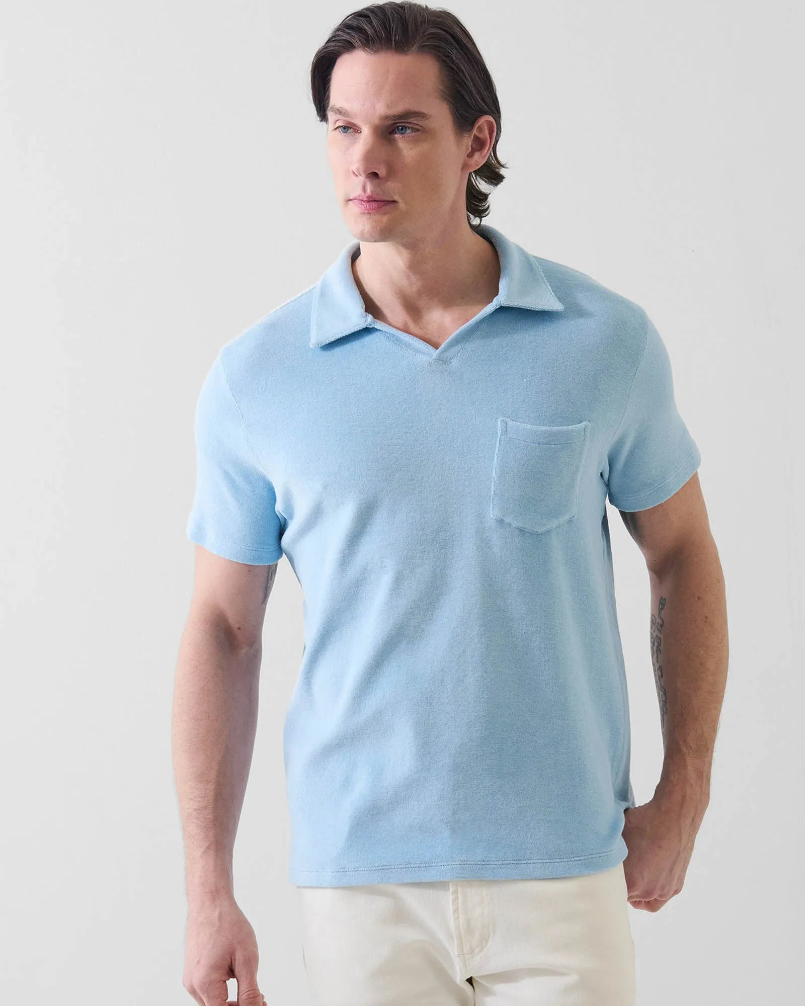Beach Terry Open Polo sold by TNT Fashion product image thumbnail 2