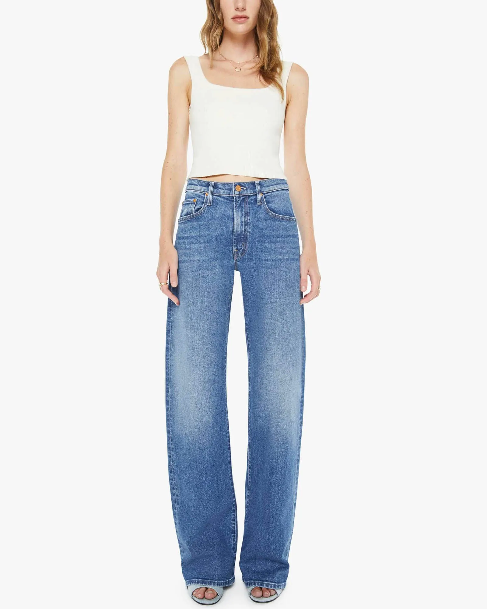 The Mid Rise Lasso Heel Jean sold by TNT Fashion product image thumbnail 2