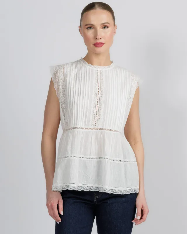 The Sonnet Top made by THE GREAT.