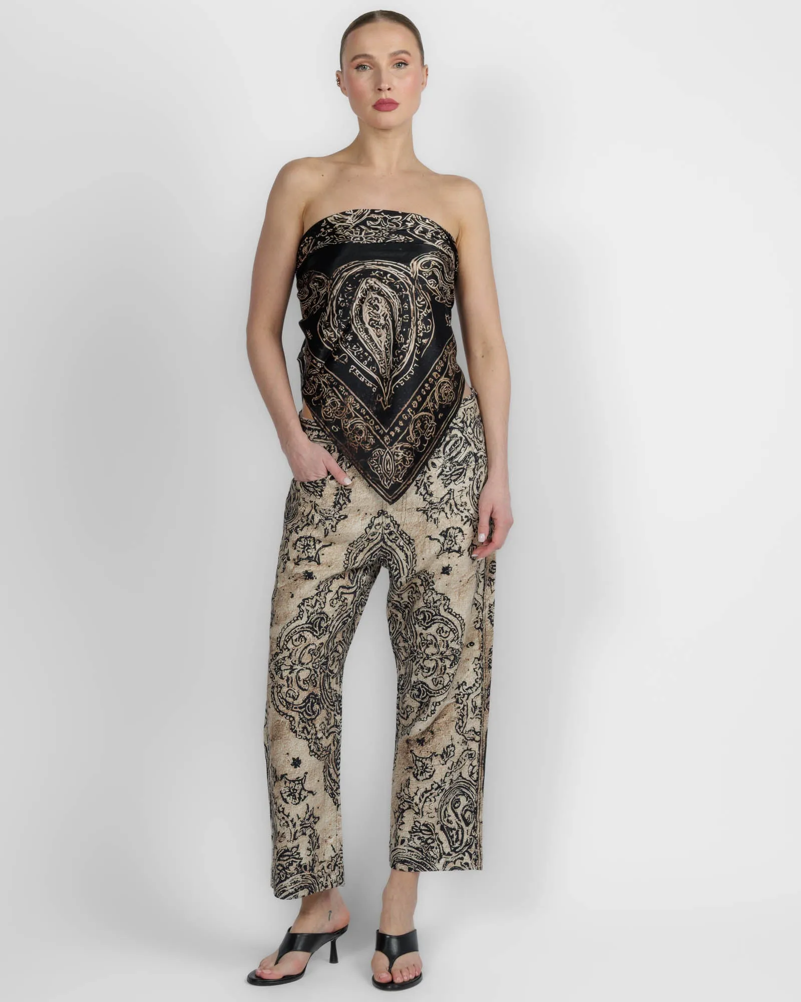 Oversized Bandana Scarf sold by TNT Fashion product image thumbnail 3