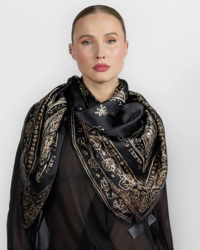 Oversized Bandana Scarf made by R13