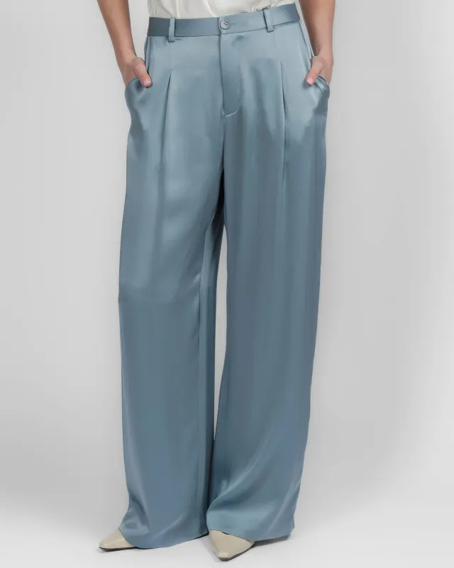 Pleated Pant made by LAPOINTE