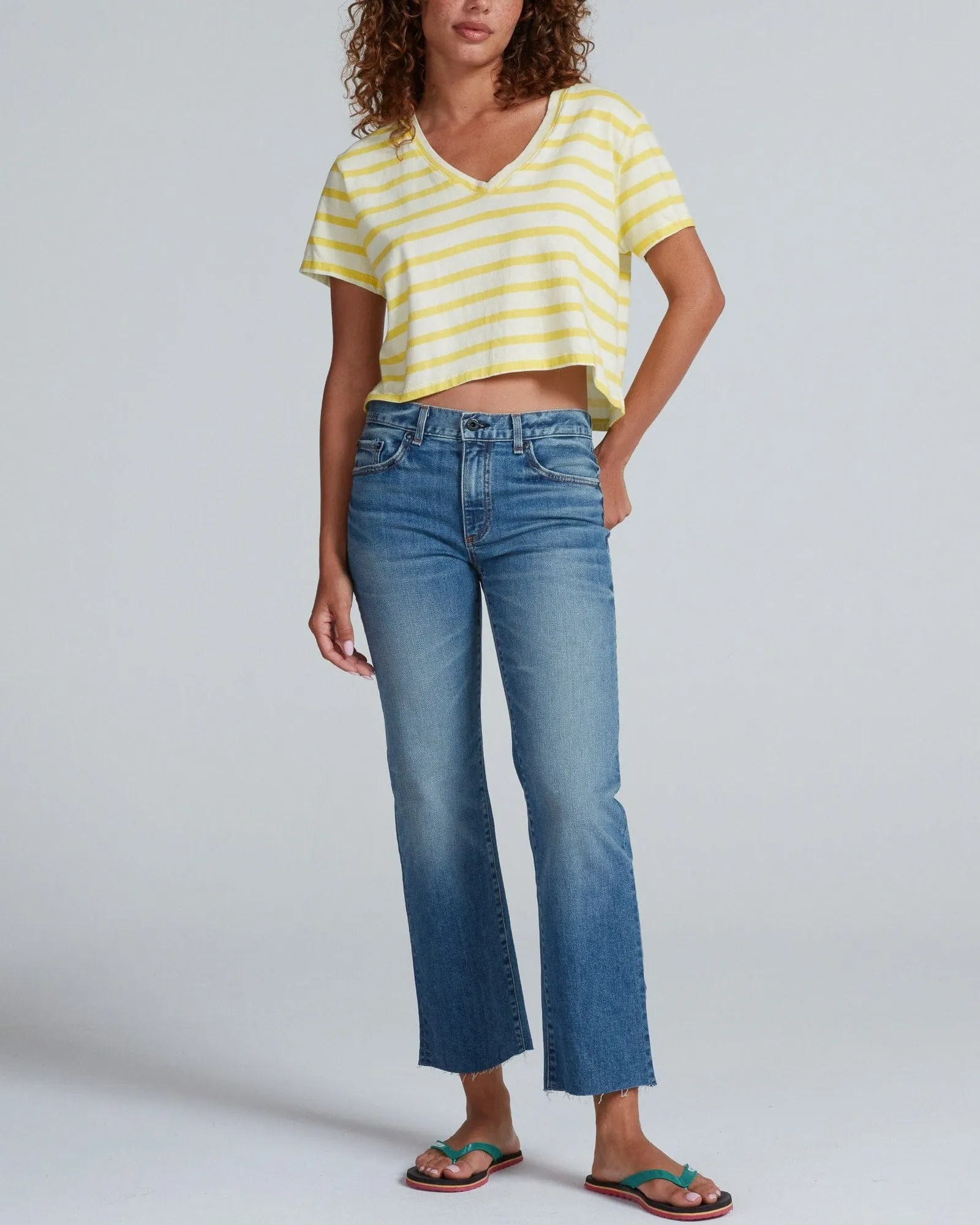 Shrunken V T-Shirt sold by TNT Fashion product image thumbnail 2