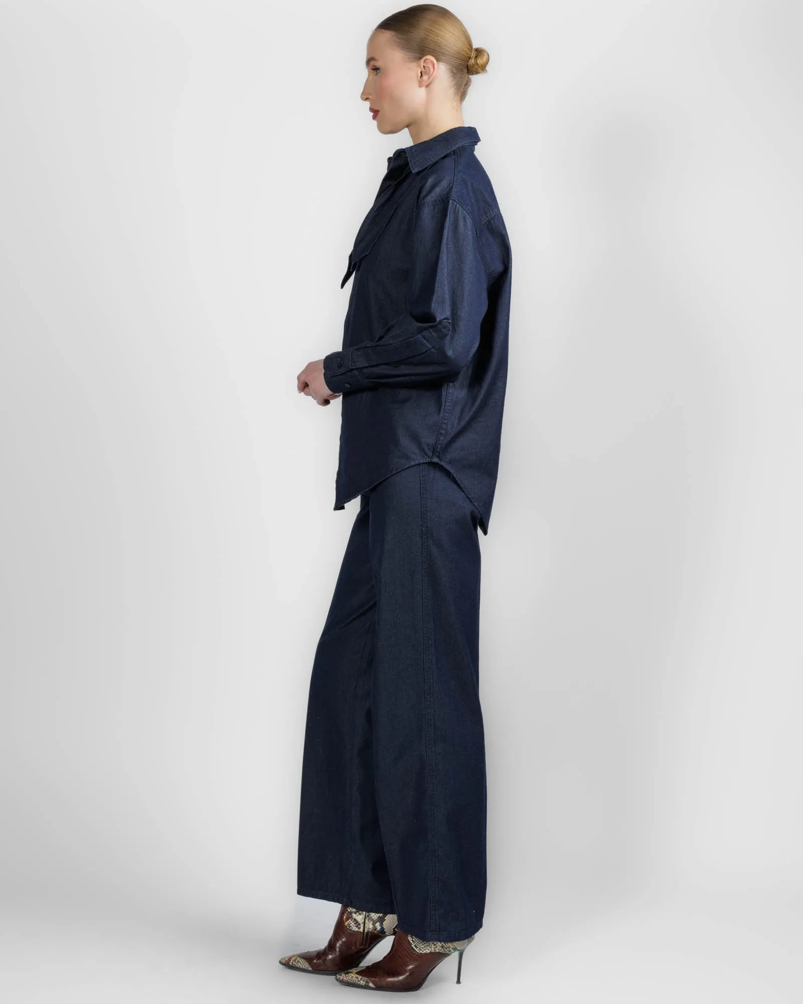 Su Denim Shirt sold by TNT Fashion product image thumbnail 4