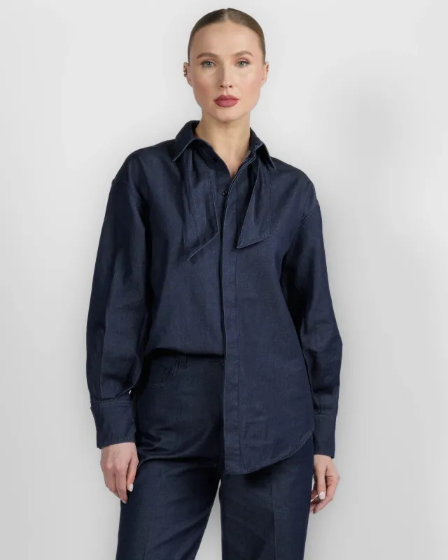 Su Denim Shirt made by SA SU PHI