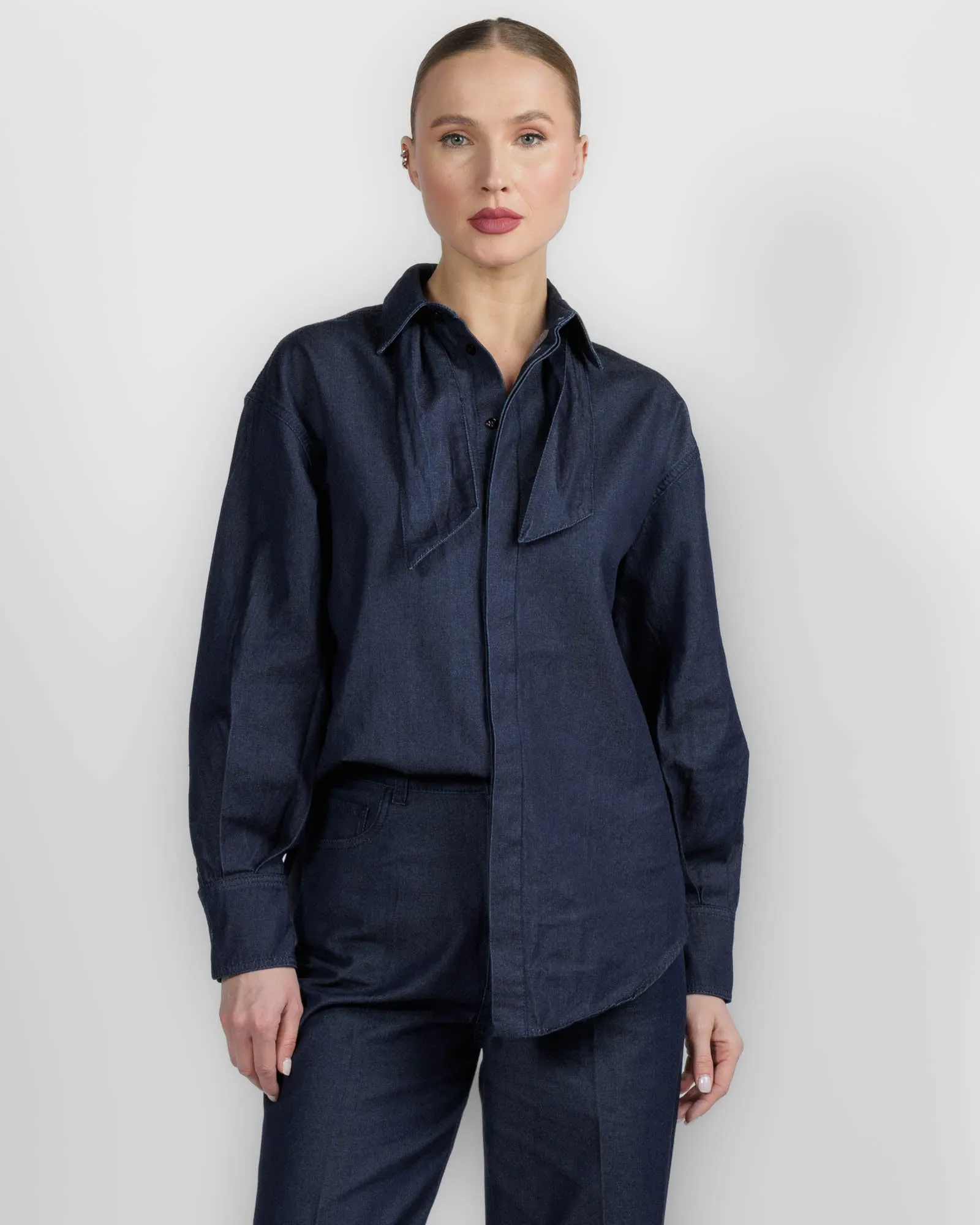 Su Denim Shirt sold by TNT Fashion