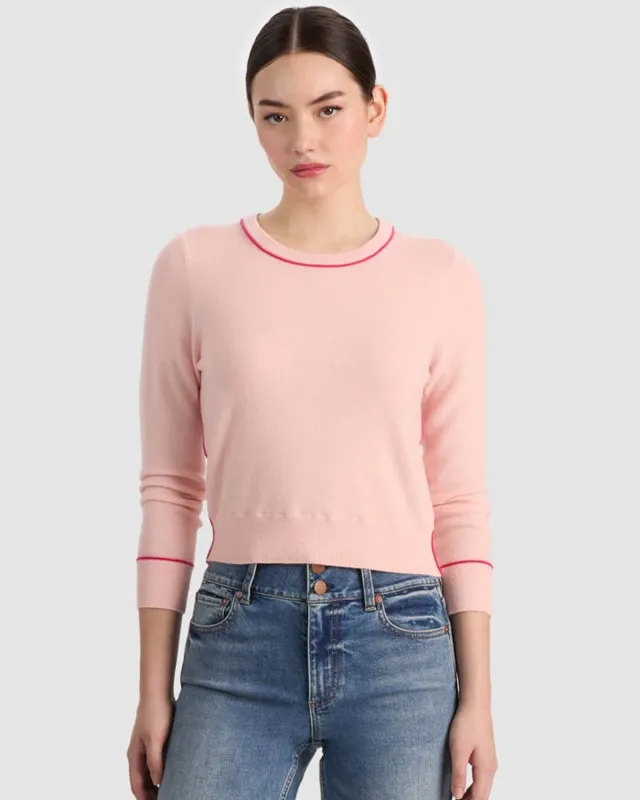 Carolann Crewneck made by Alice + Olivia