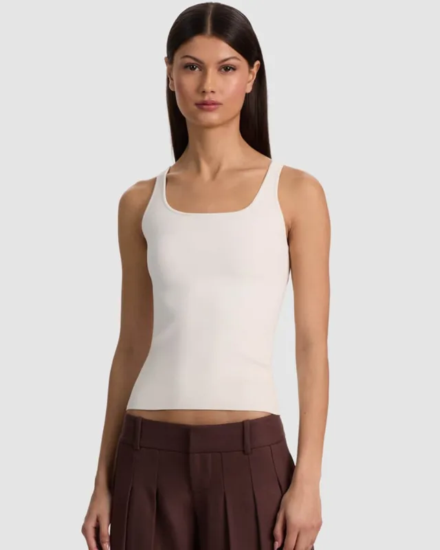 Daryn Sweater Tank made by Alice + Olivia