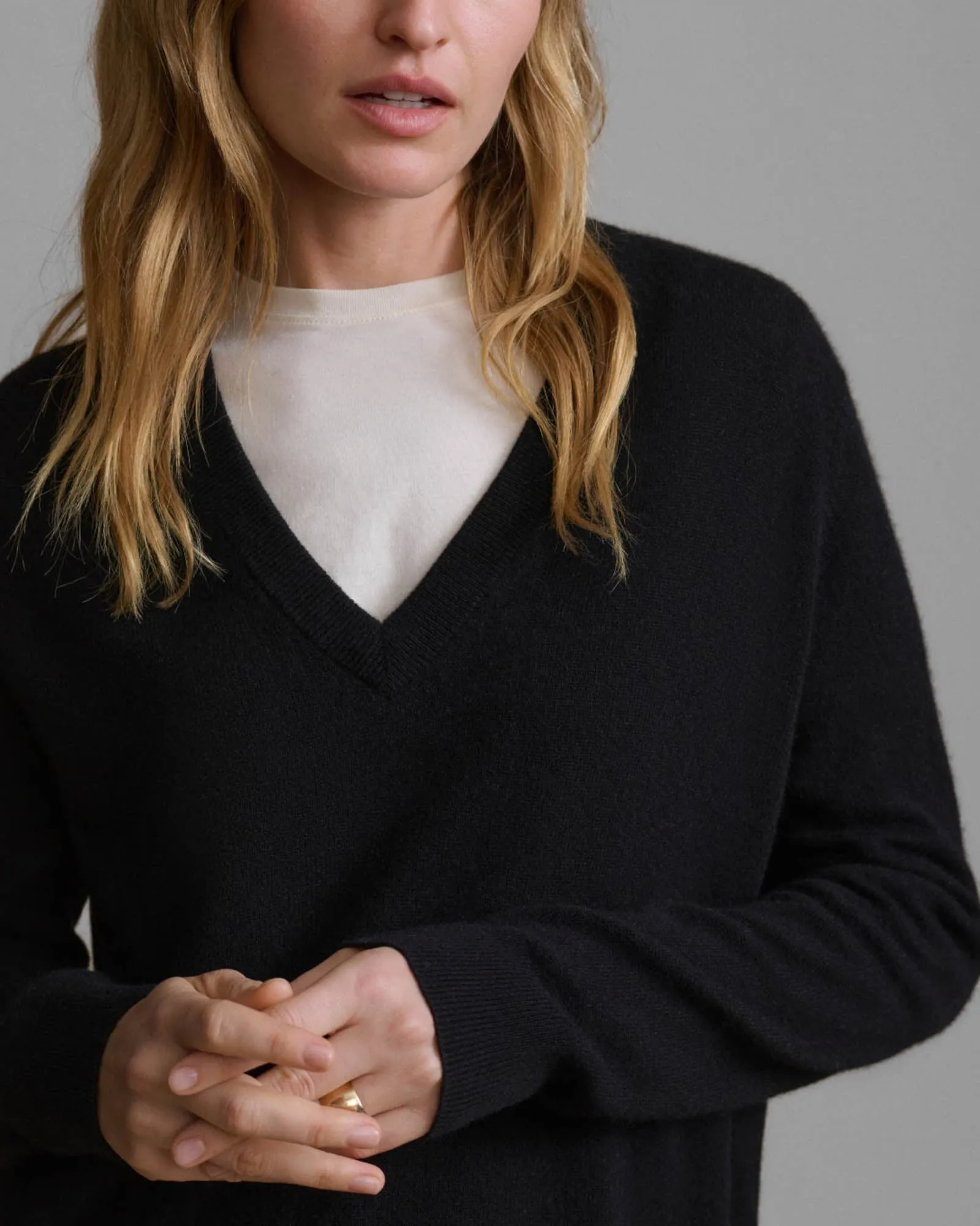 Flynn Cashmere V-Neck sold by TNT Fashion product image thumbnail 5