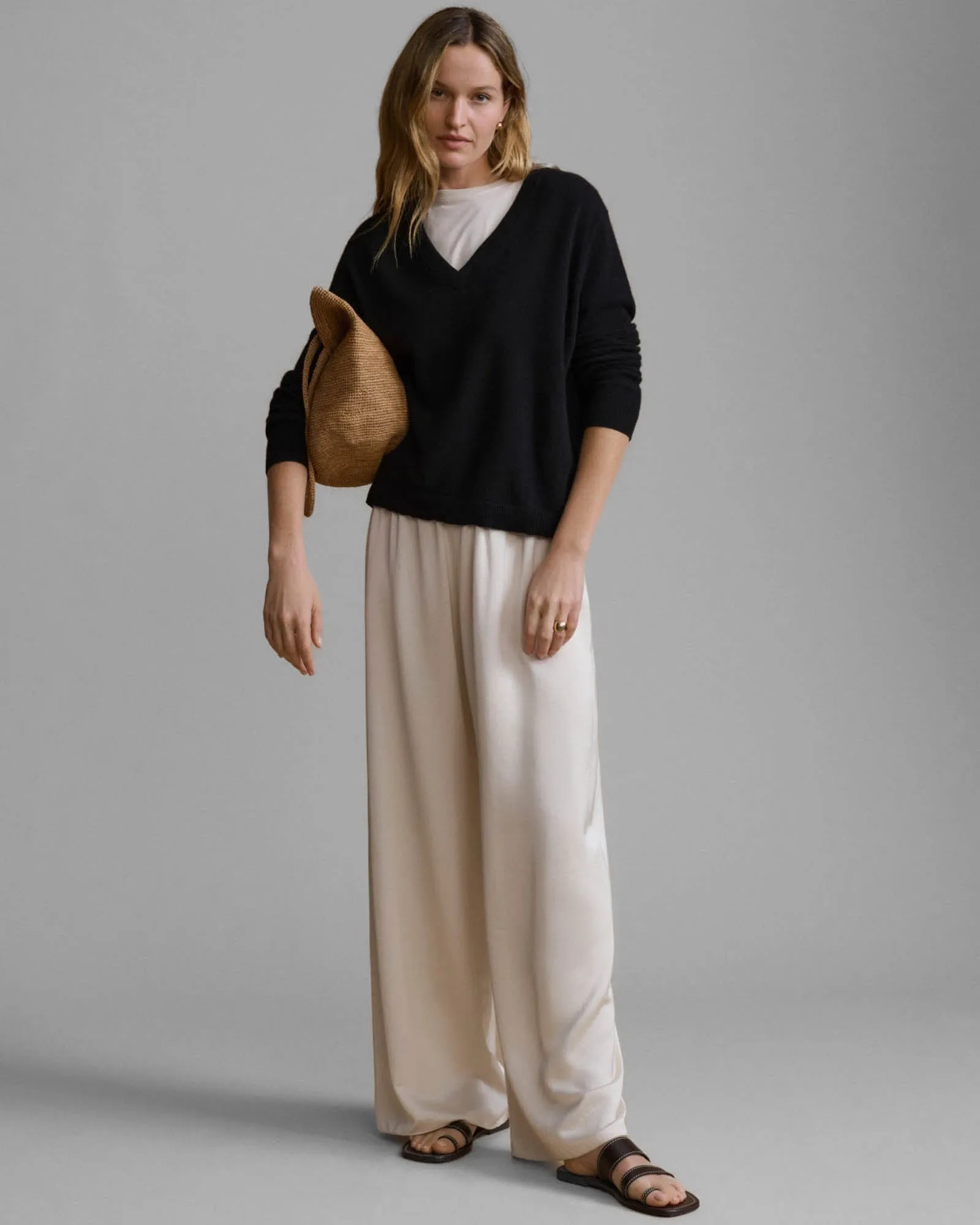 Flynn Cashmere V-Neck sold by TNT Fashion product image thumbnail 2