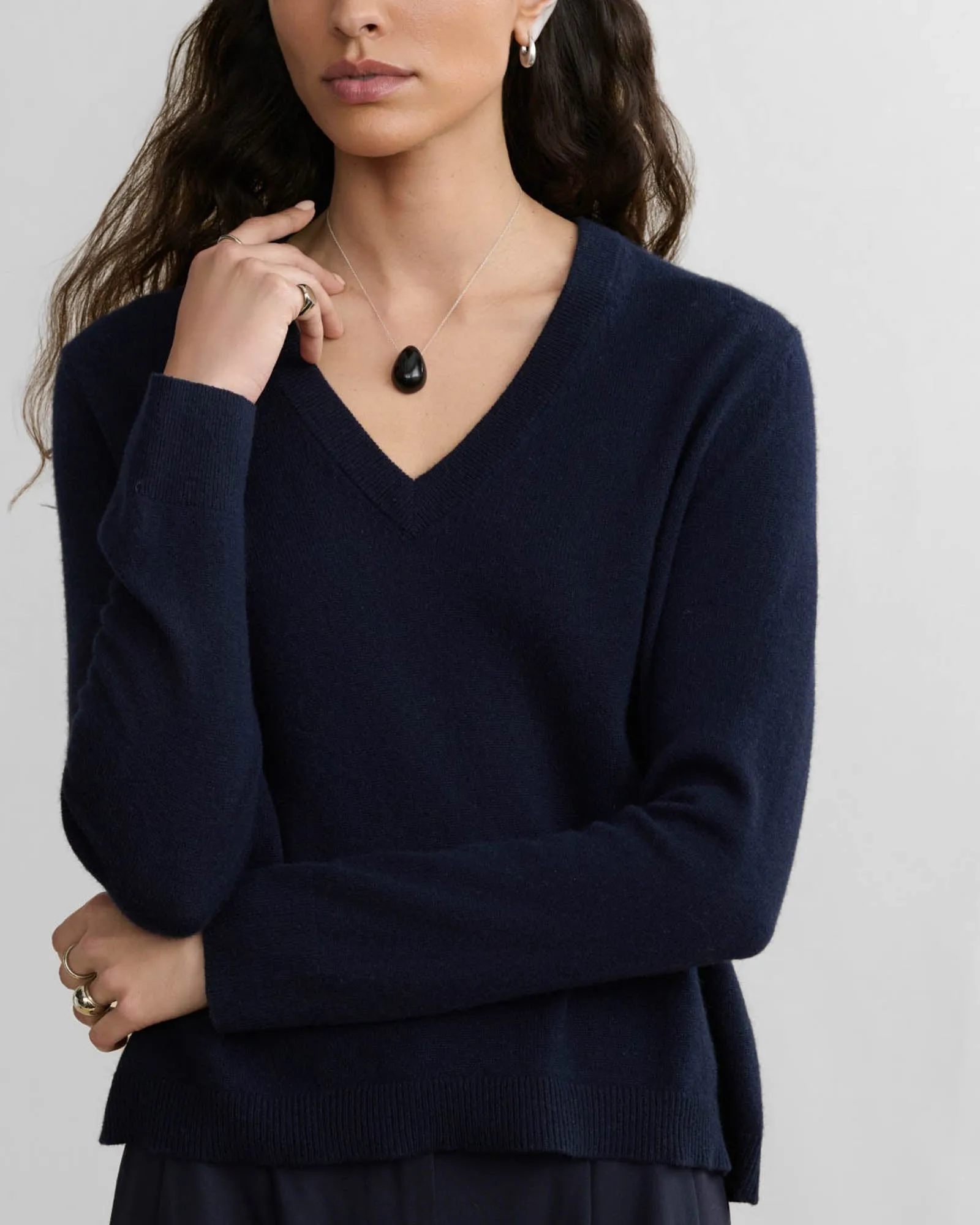 Flynn Cashmere V-Neck sold by TNT Fashion product image thumbnail 4