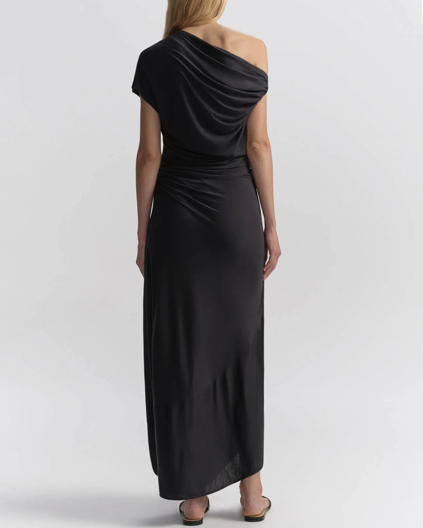 Halle One Shoulder Jersey Midi Dress sold by TNT Fashion product image thumbnail 2
