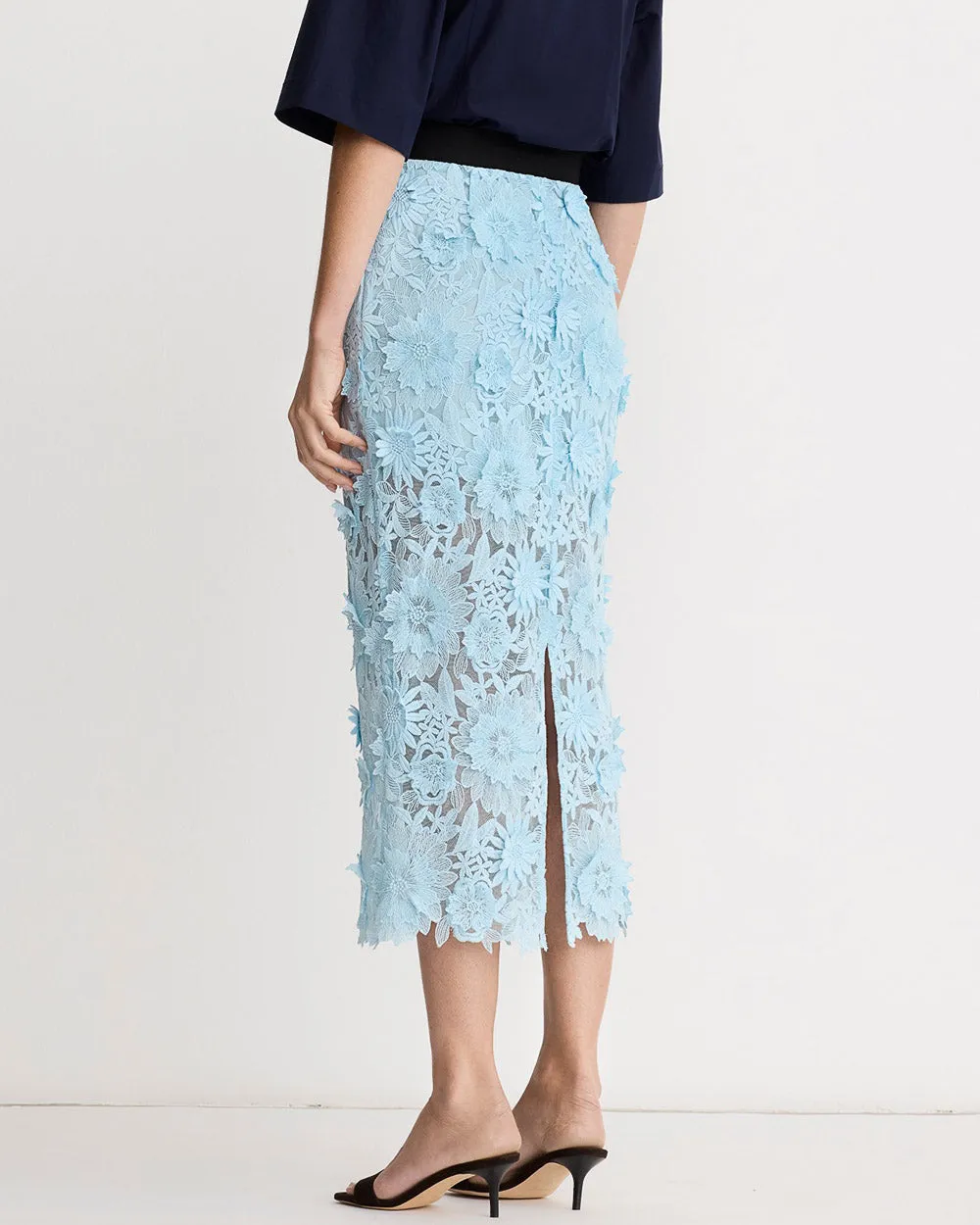 Applique Pencil Skirt sold by TNT Fashion product image thumbnail 3