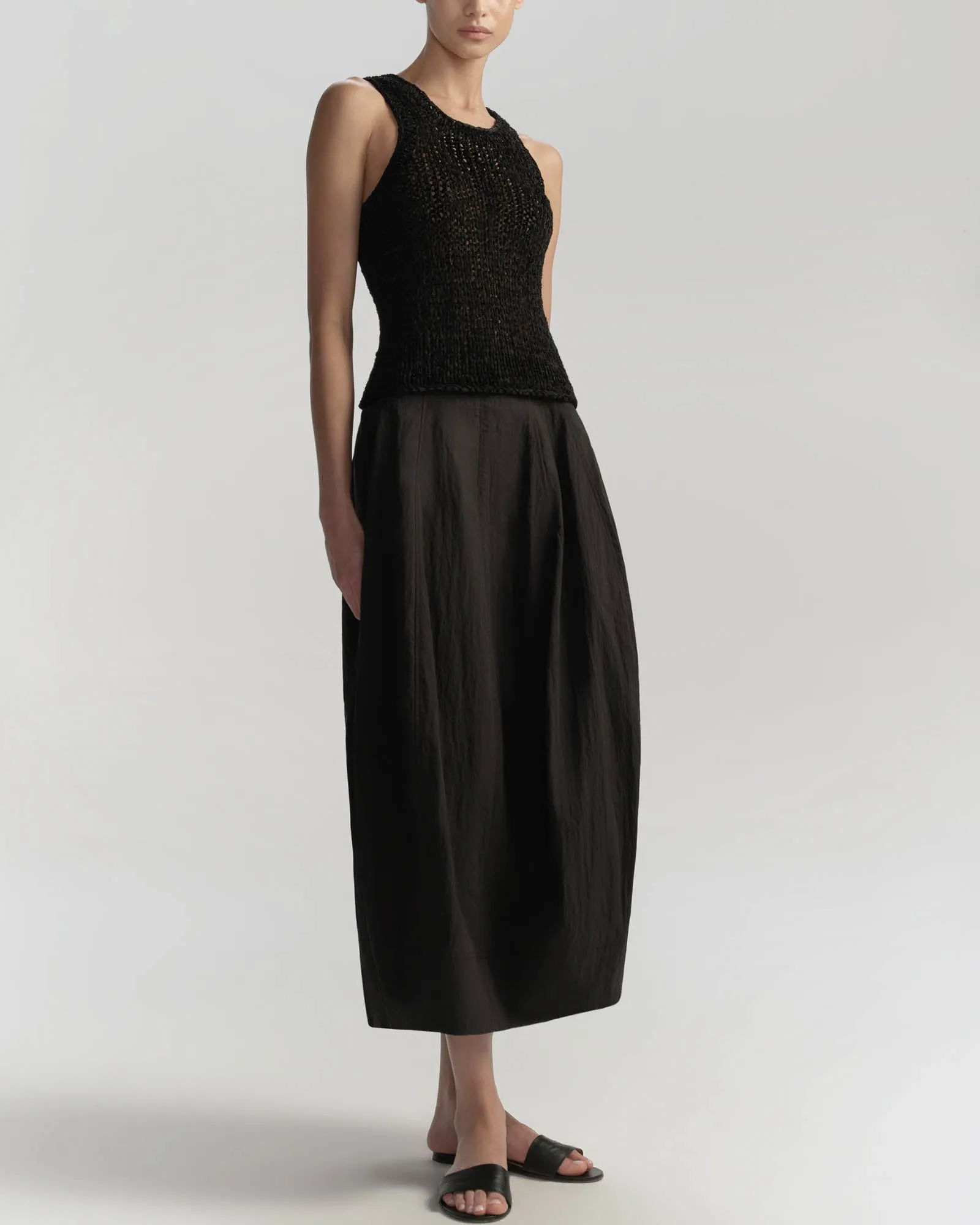 Nelly Open Knit Tank sold by TNT Fashion product image thumbnail 4