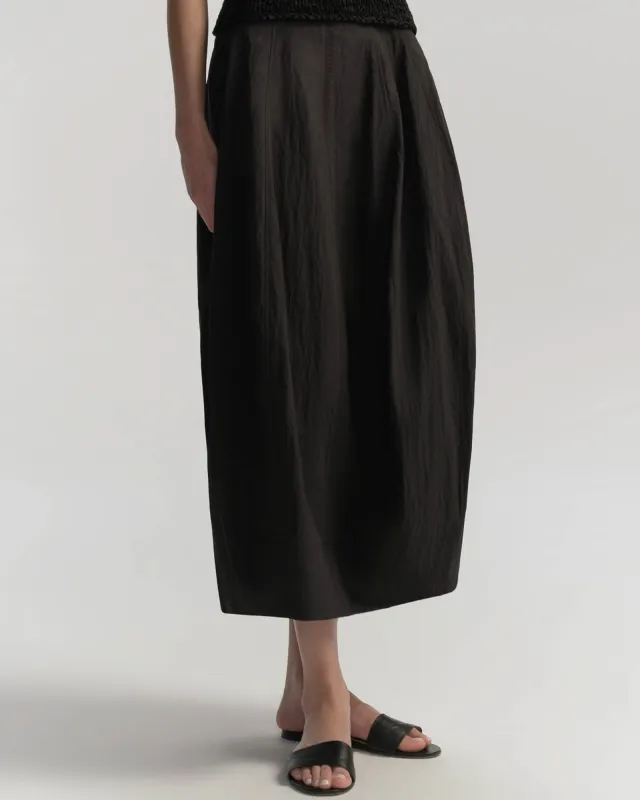 Veda Cotton Nylon Midi Skirt made by A.L.C.