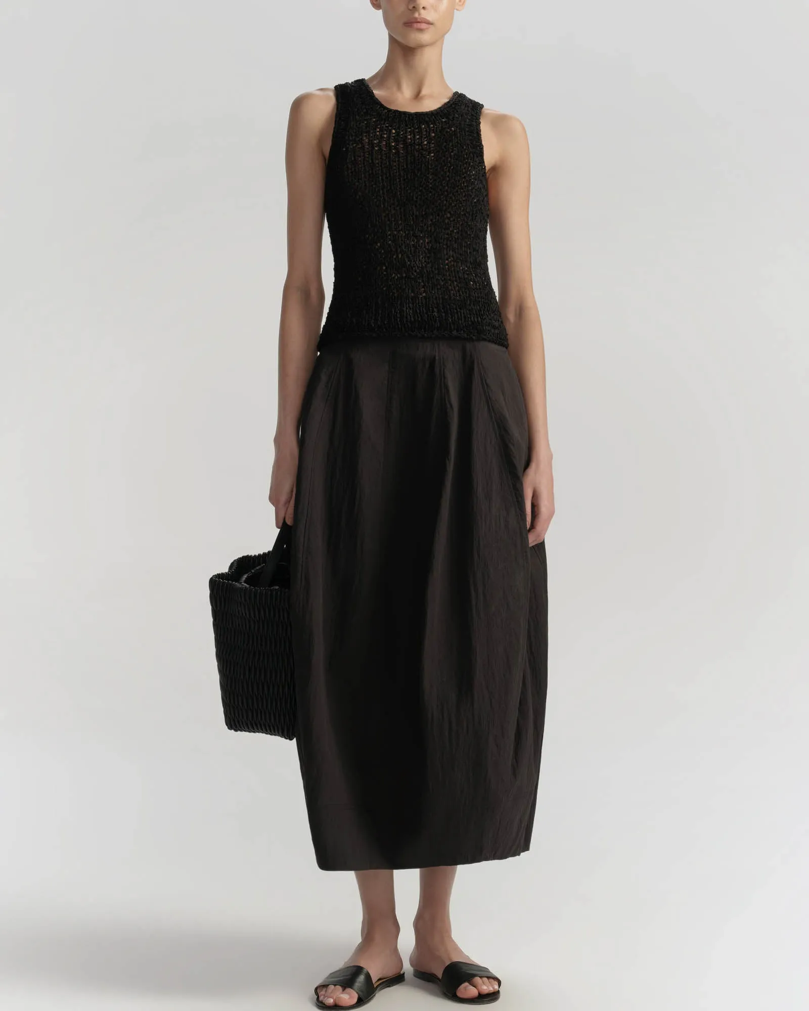 Veda Cotton Nylon Midi Skirt sold by TNT Fashion product image thumbnail 2