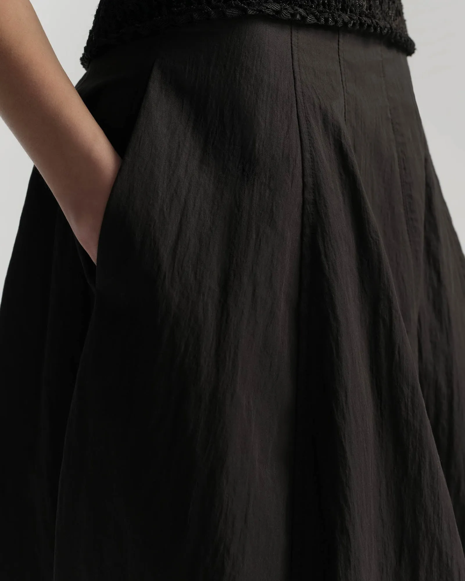 Veda Cotton Nylon Midi Skirt sold by TNT Fashion product image thumbnail 5