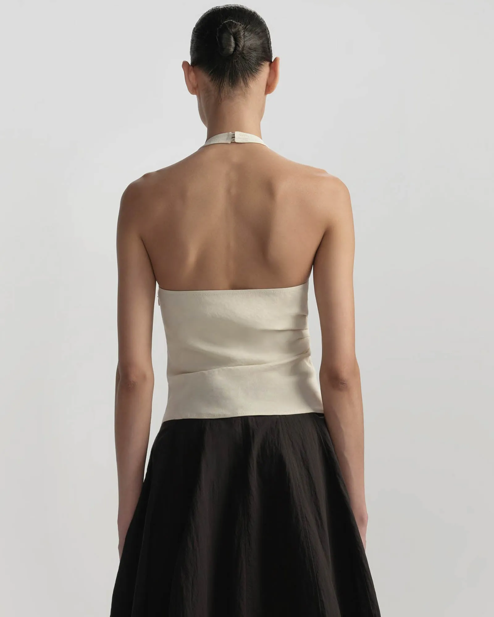Sylvie Linen Halter Top sold by TNT Fashion product image thumbnail 3