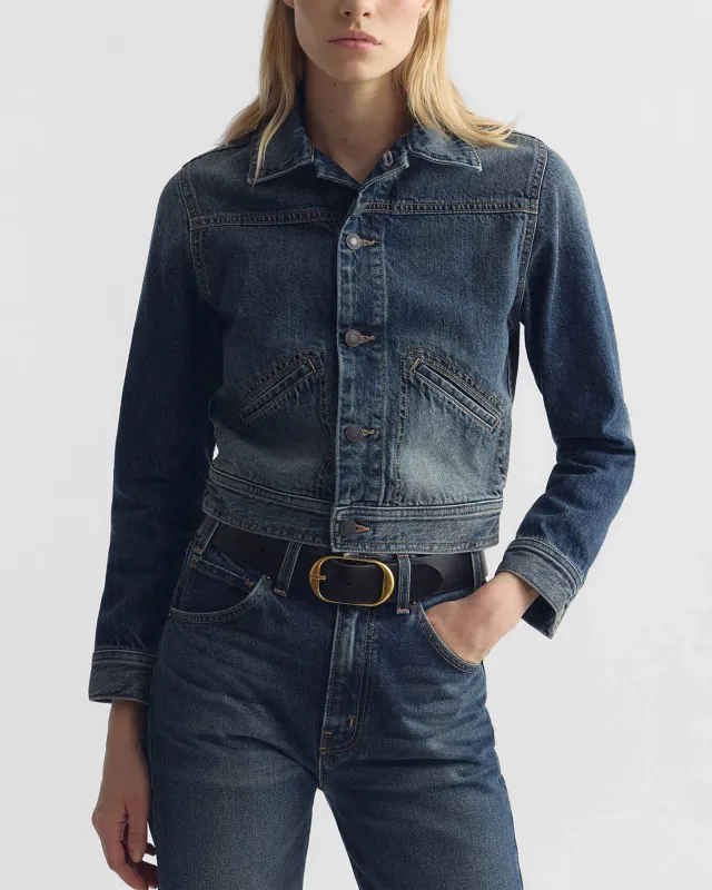 Carly Denim Jacket made by Nili Lotan