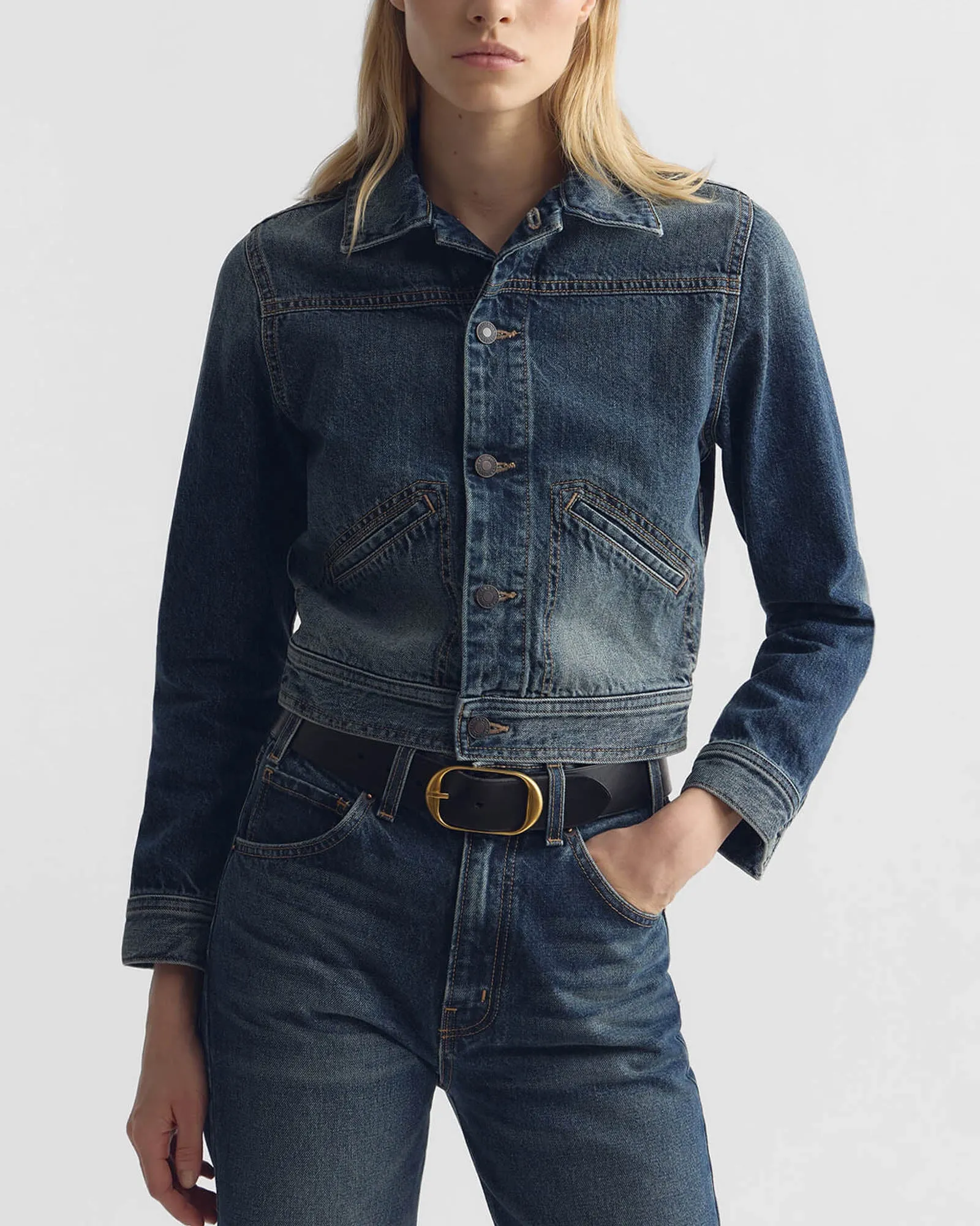 Carly Denim Jacket sold by TNT Fashion