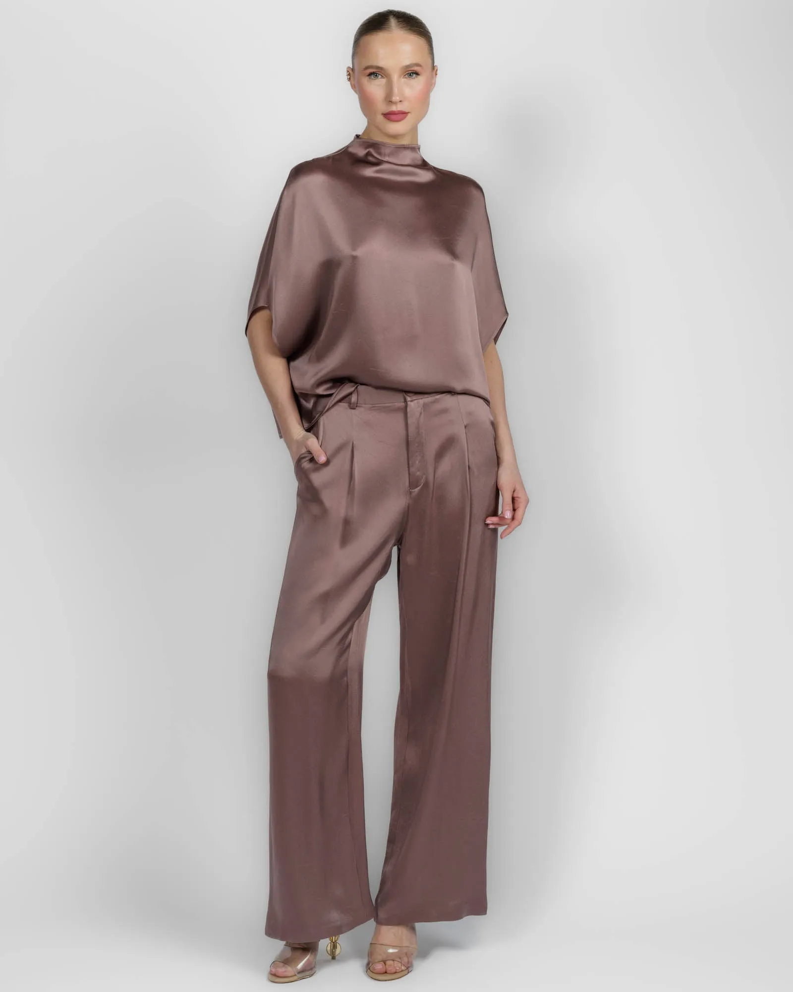 Satin Cape T-Shirt sold by TNT Fashion product image thumbnail 2