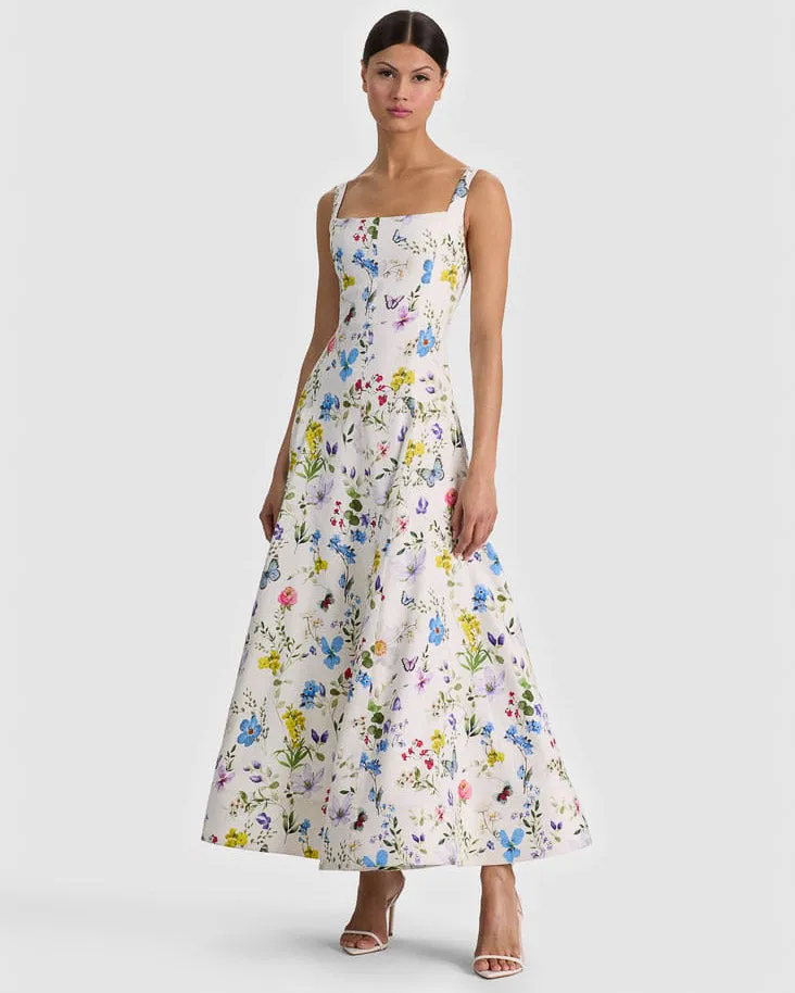 Polly Tie Flare Dress sold by TNT Fashion product image thumbnail 3