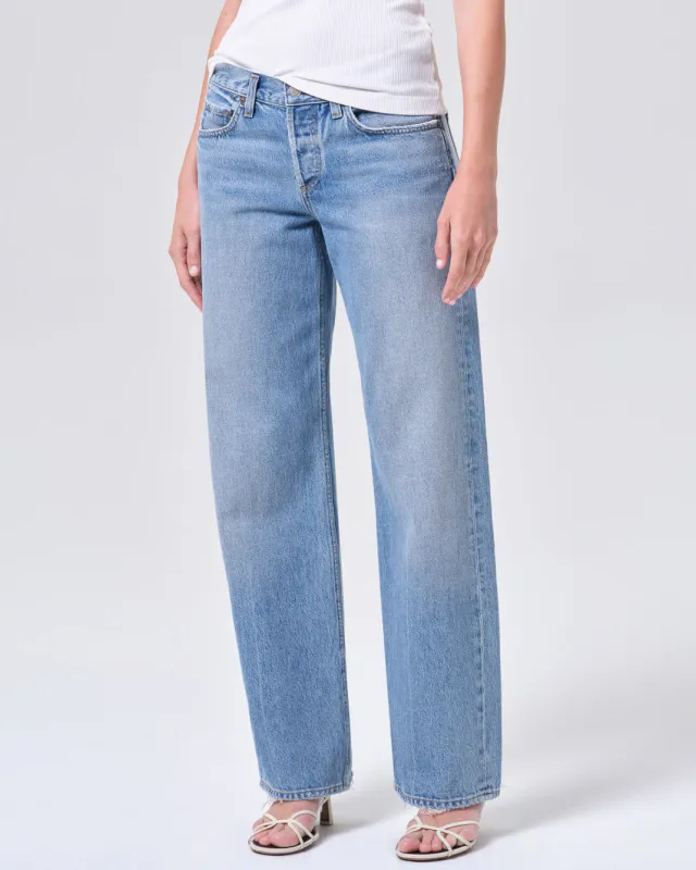 Low Rise Loose Jean made by Agolde