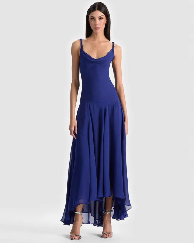 Sarika Twist Dress made by Alice + Olivia