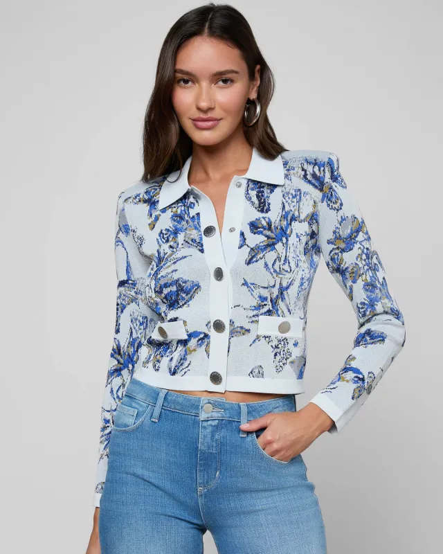 Osiris Jacquard Cardigan made by L'AGENCE