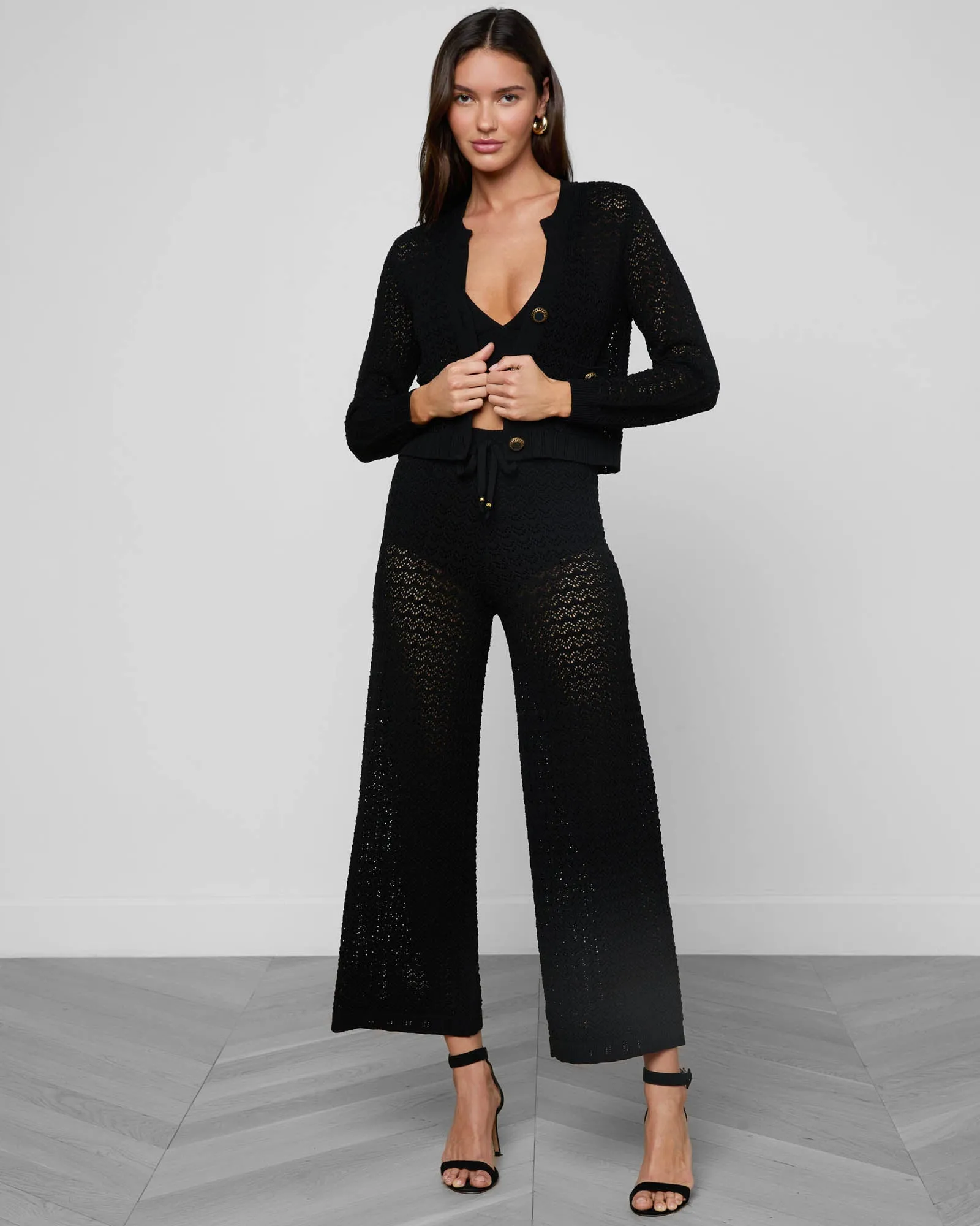 Orla Pointelle Knit Cardigan sold by TNT Fashion product image thumbnail 2