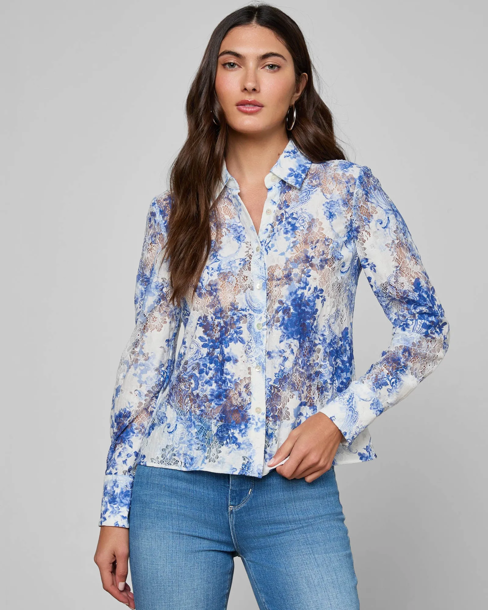 Maia Lace Blouse sold by TNT Fashion