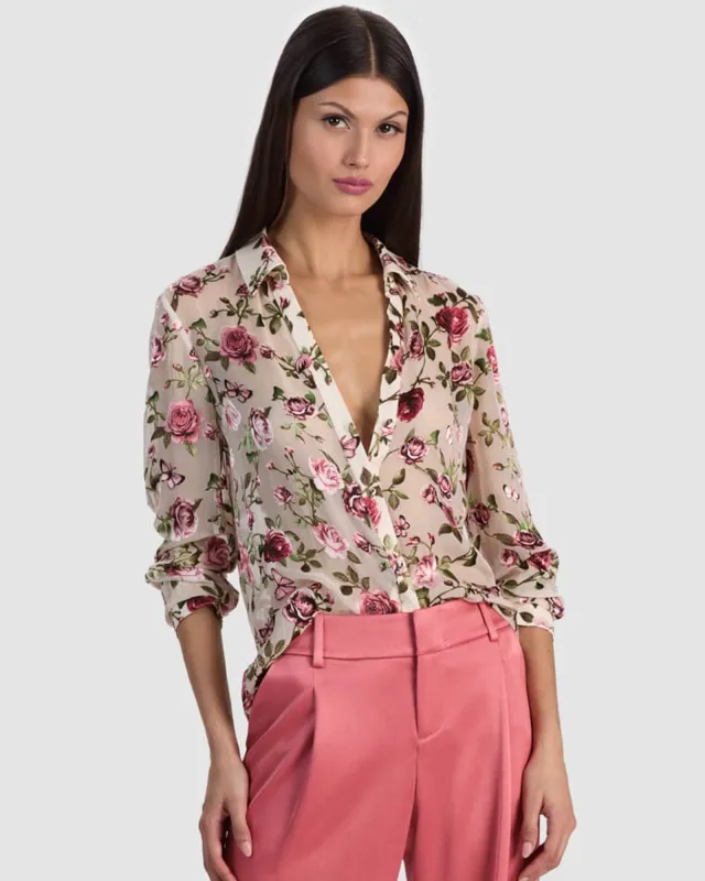 Eloise Shirt made by Alice + Olivia