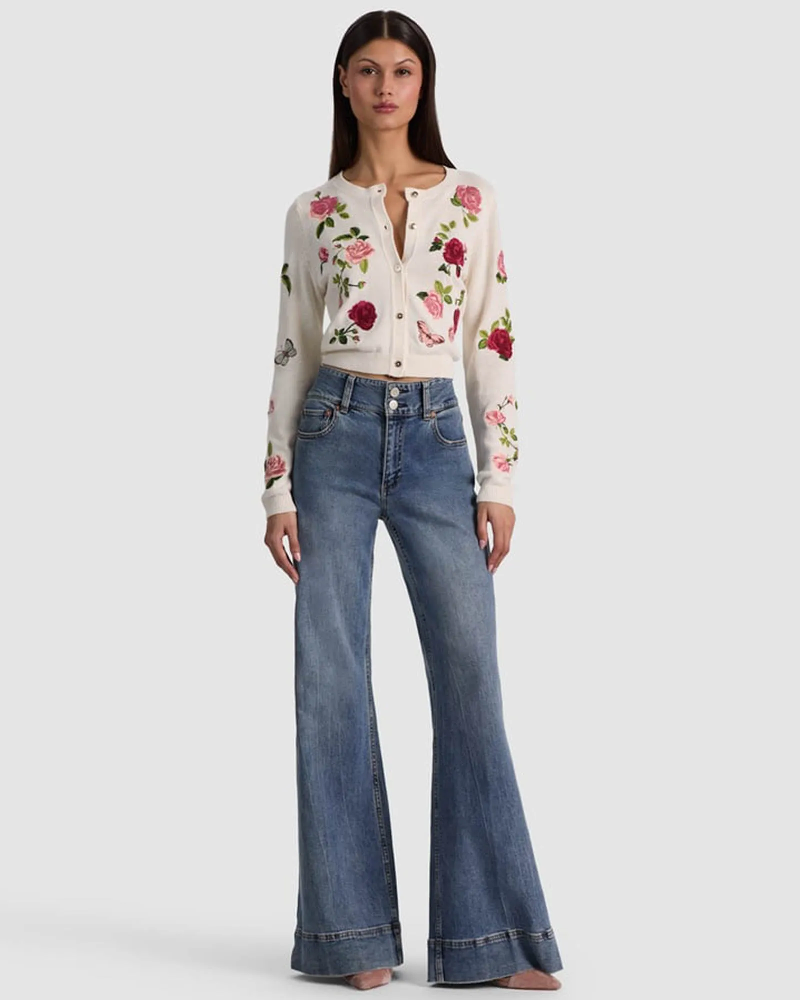 Dollie Embroidered Cardigan sold by TNT Fashion product image thumbnail 2