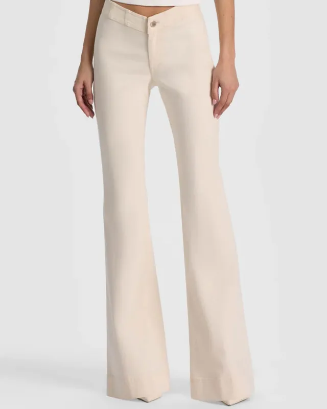 Chelsea Flare Jean made by Alice + Olivia