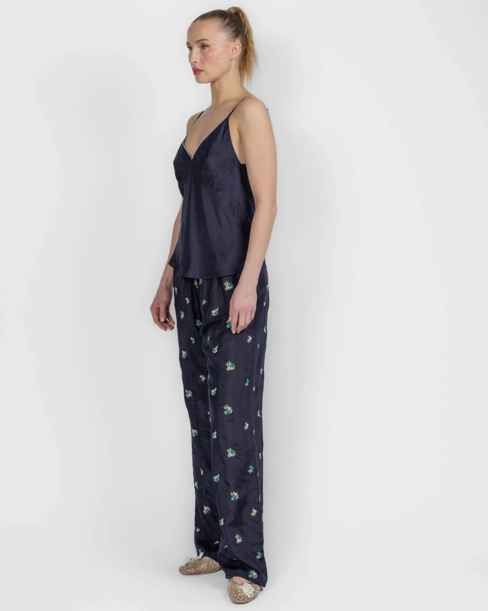 Habotai Embroidered Top sold by TNT Fashion product image thumbnail 4