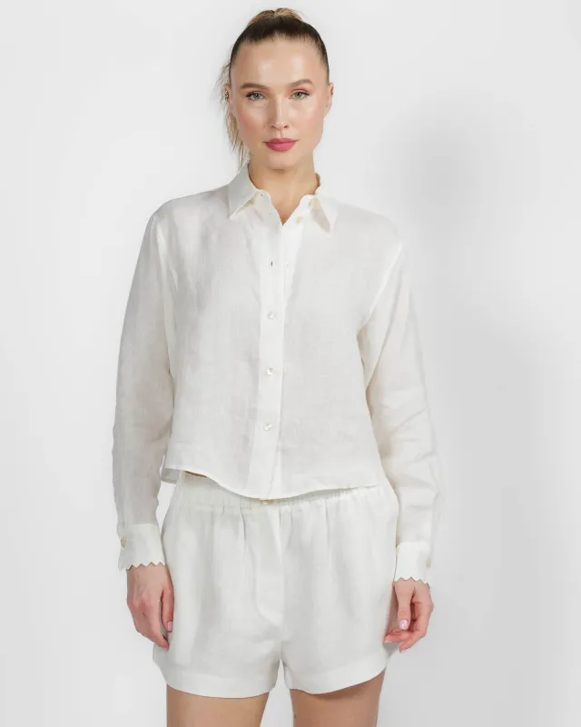 Embroidered Shirt made by Forte Forte