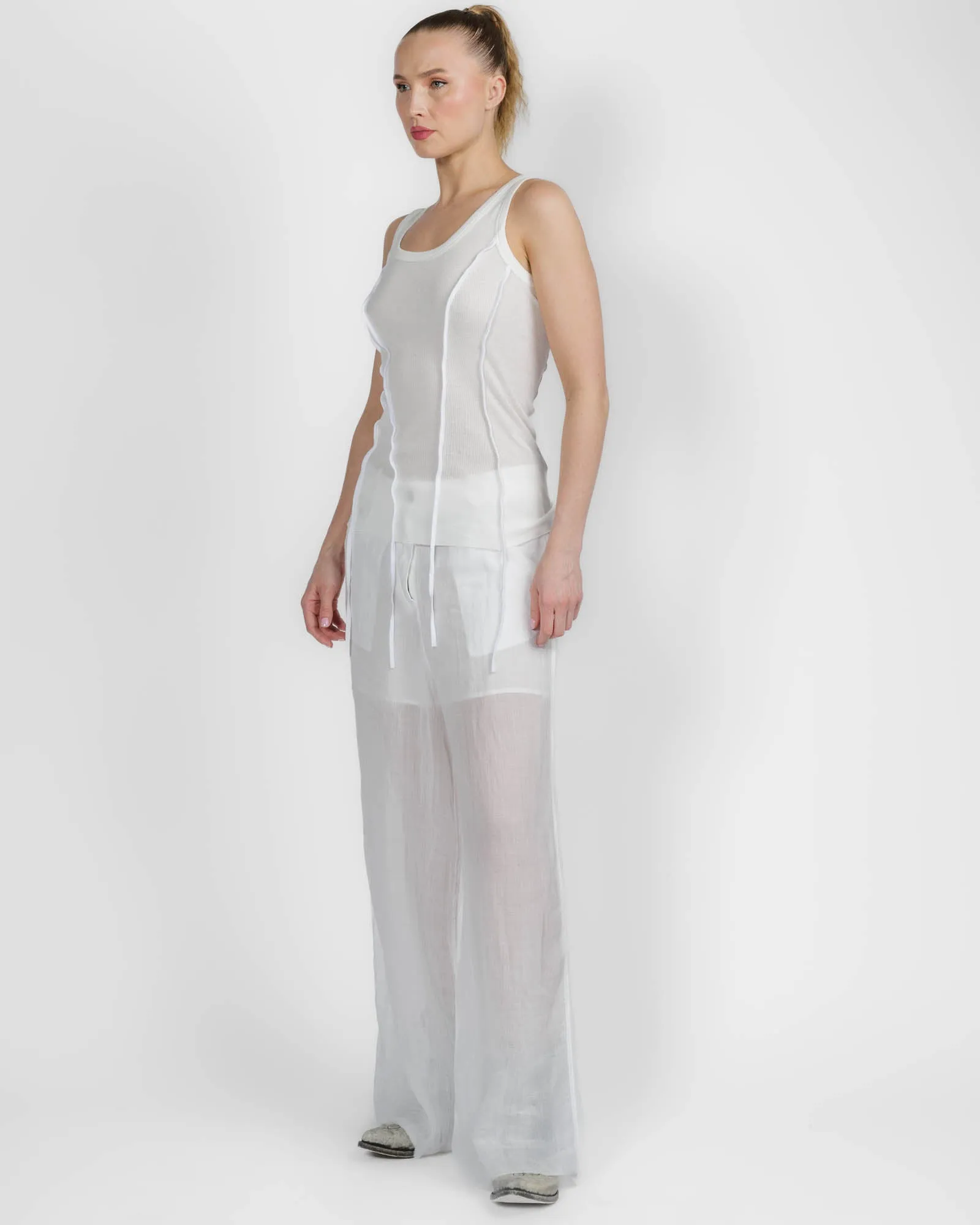 Chiffon Insert Tank sold by TNT Fashion product image thumbnail 5