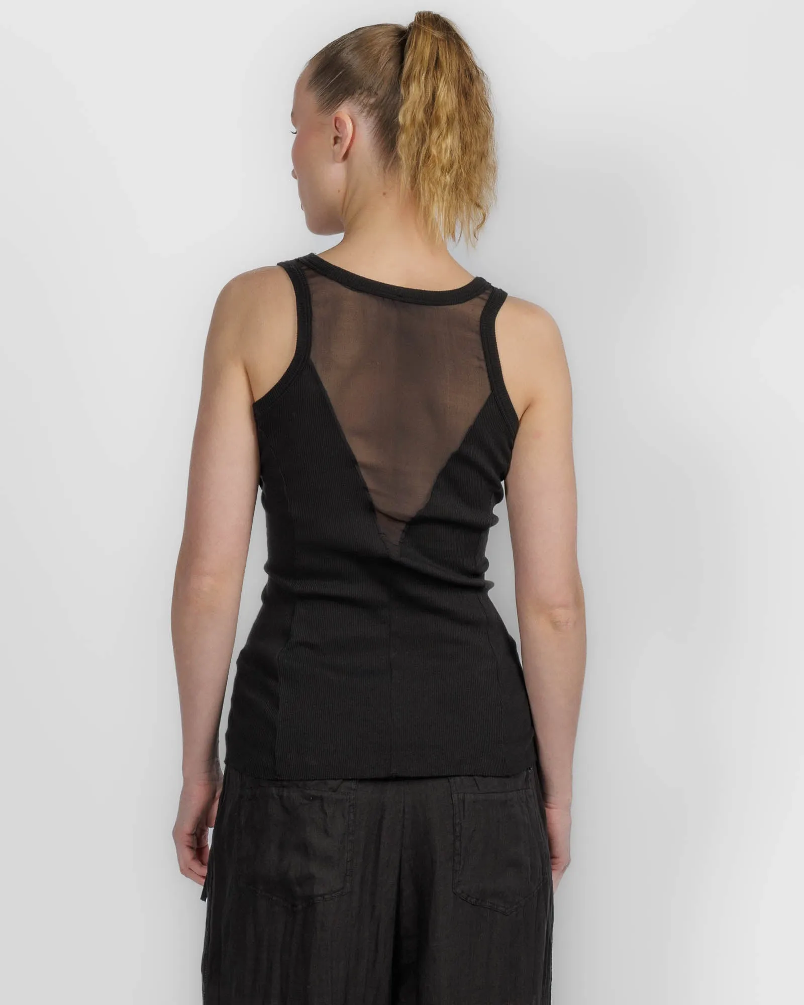 Chiffon Insert Tank sold by TNT Fashion product image thumbnail 2