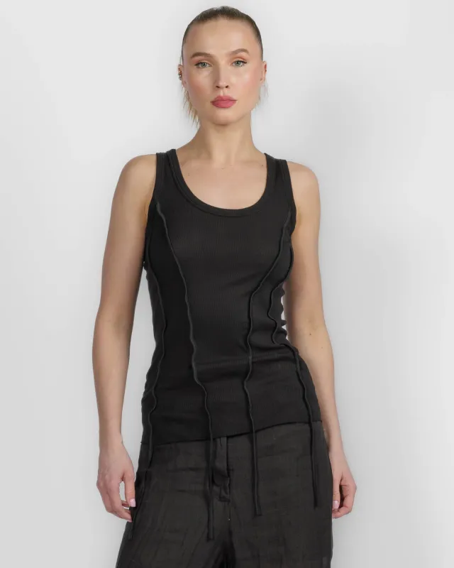 Chiffon Insert Tank made by masnada