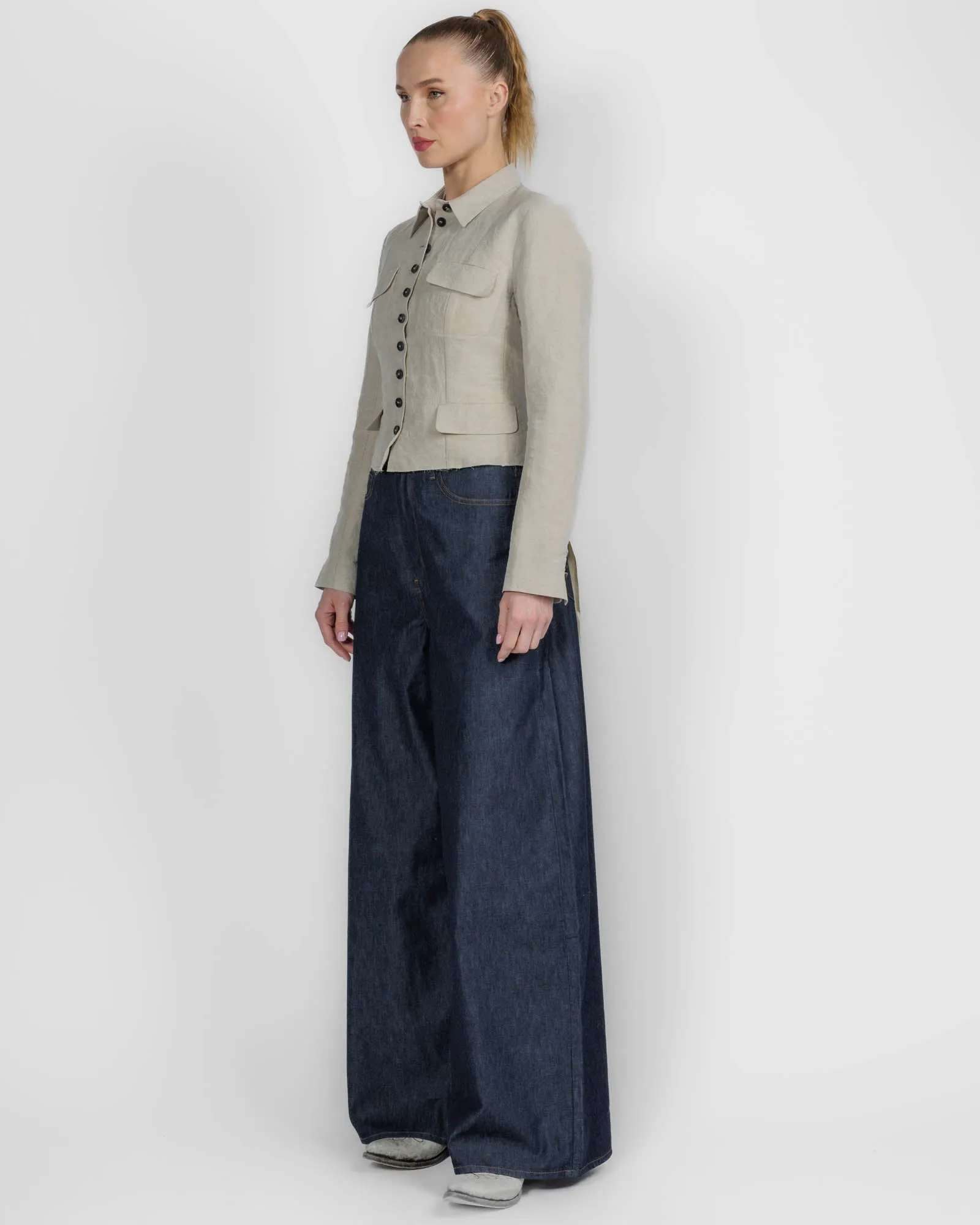 Crop Pocket Jacket sold by TNT Fashion product image thumbnail 3