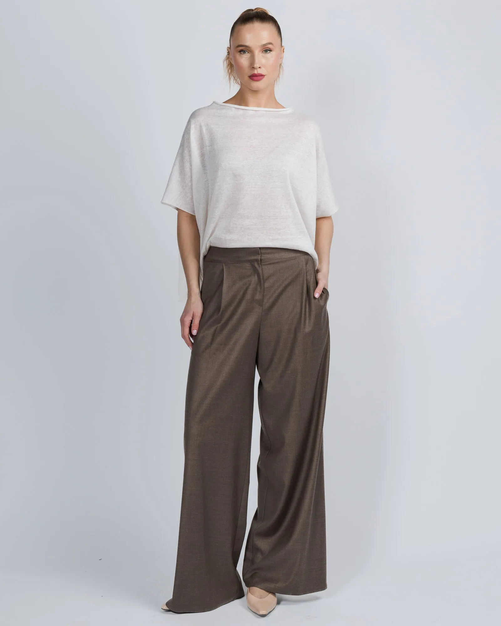 Wool Full Pants sold by TNT Fashion product image thumbnail 2