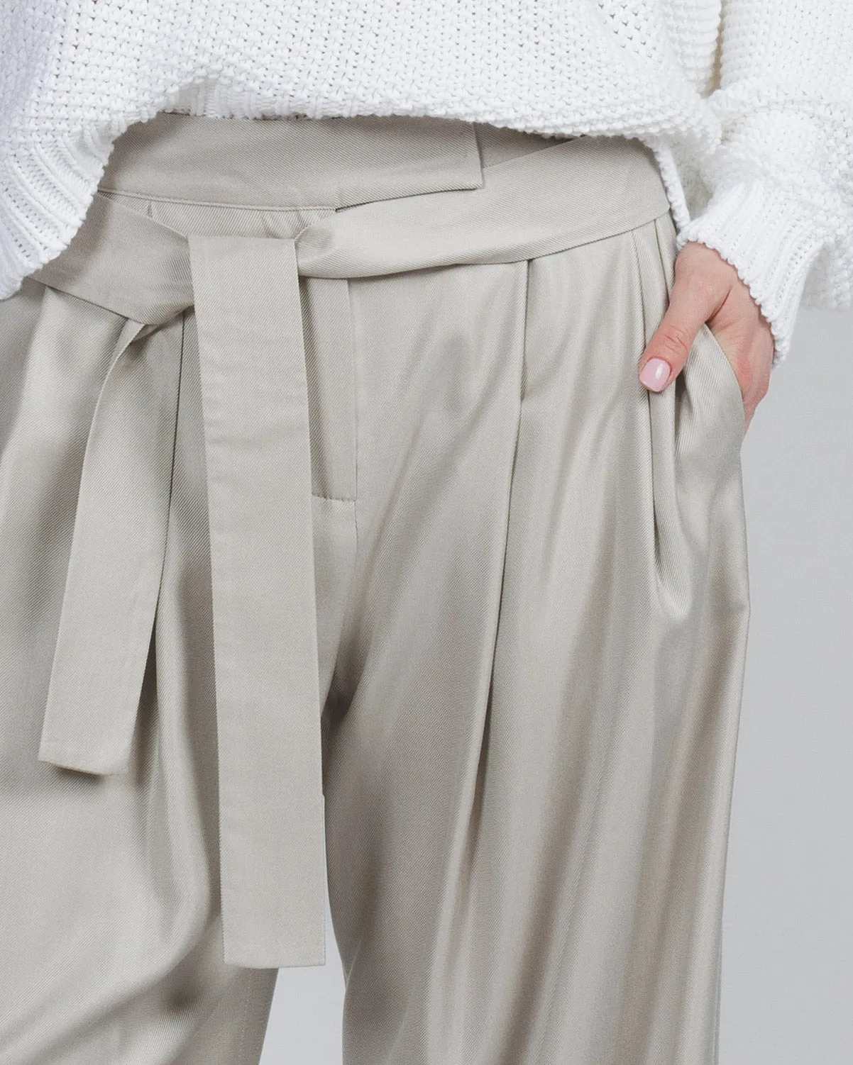 Wide Leg Pant With Belt sold by TNT Fashion product image thumbnail 5